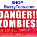 New Zombie Tees on Sale @ BuzzyTees.com