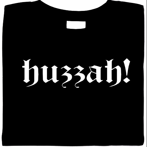 huzzah shirt