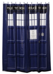 TARDIS Shower Curtain