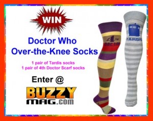 Doctor Who Over The Knee Socks