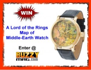 Lord Of The Rings Middle Earth Map Watch