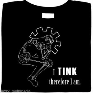 i tink therefore i am, i think therefore i am