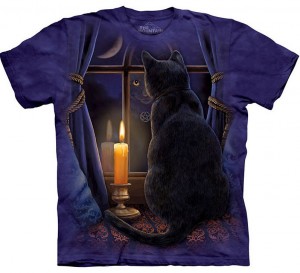 Midnight Vigil Cat Shirt