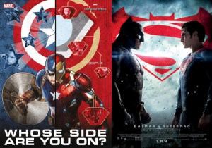 comic book movies, captain america civil war, batman v superman