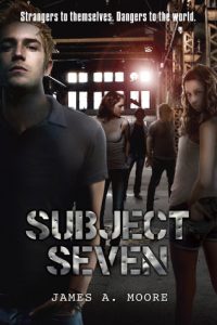 subject seven series, subject seven book one, james a moore