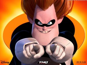 buddy pine, the incredibles villain, american anime