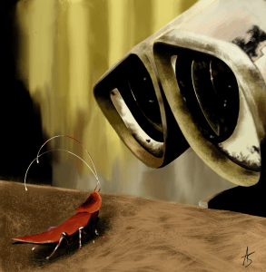 wall-e, american anime