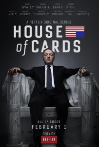 shows like game of thrones, house of cards, political drama netflix, kevin spacey, robin wright