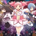 Puella magi madoka magica, 90s anime cartoon, girl anime