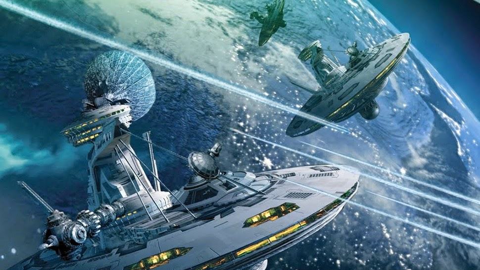 the expanse setting, spaceships