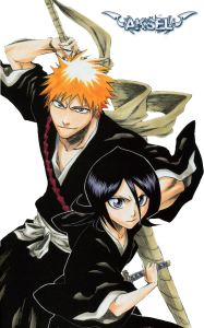 ichigo & rukia, japanese anime, bleach