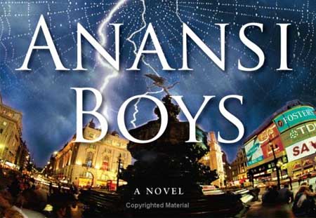 spider anansi boys, neil gaiman, fat charlie's brother